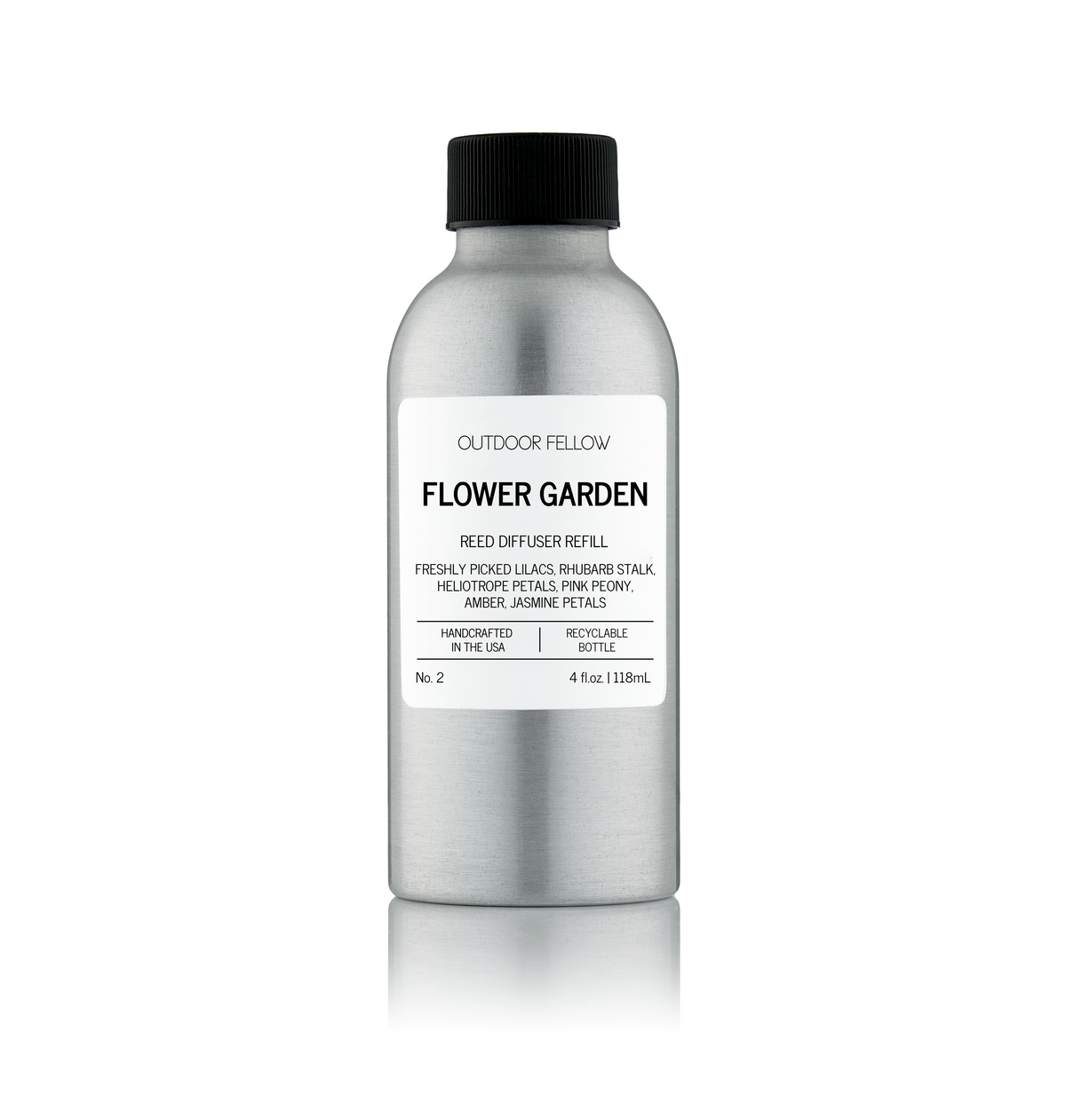 Outdoors Reed Diffusers Flower Garden Reed Diffuser Refill – Fresh Floral Scent – Outdoor Fellow