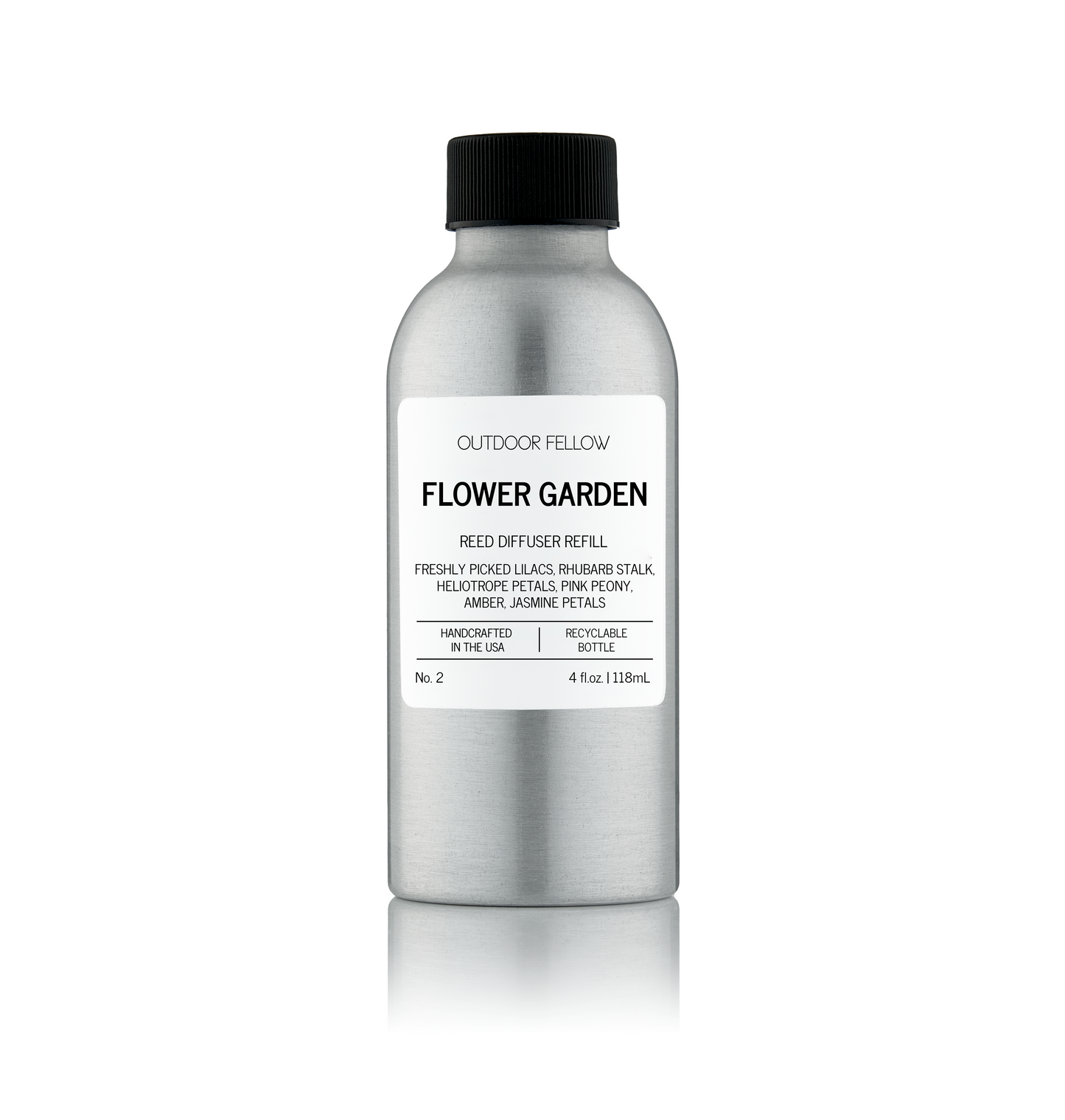 Flower Garden reed diffuser refill bottle