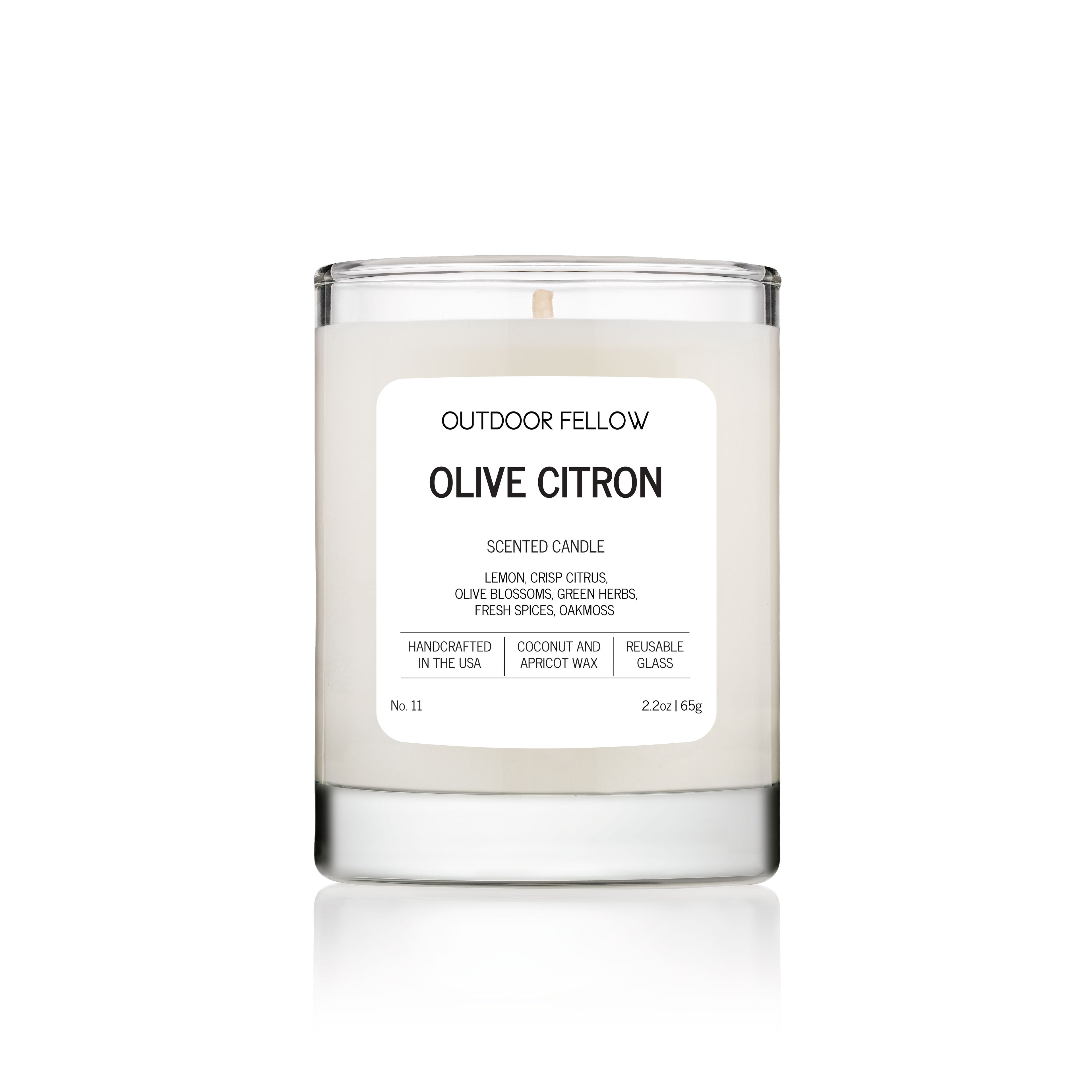 Olive Citron 2.2oz scented candle