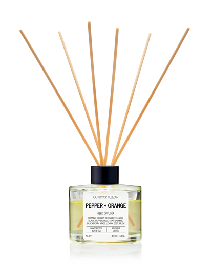 Pepper and Orange reed diffuser