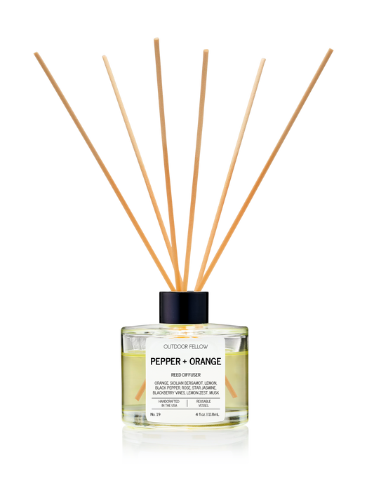 Pepper and Orange reed diffuser