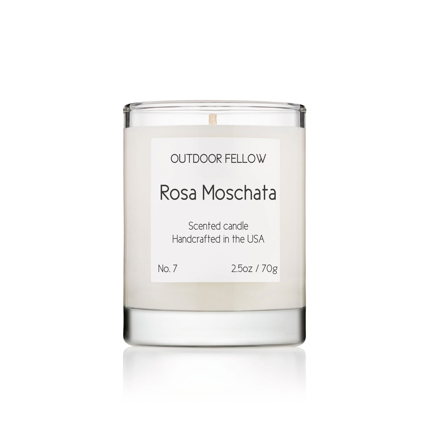 2.5oz Rosa Moschata Scented Candle