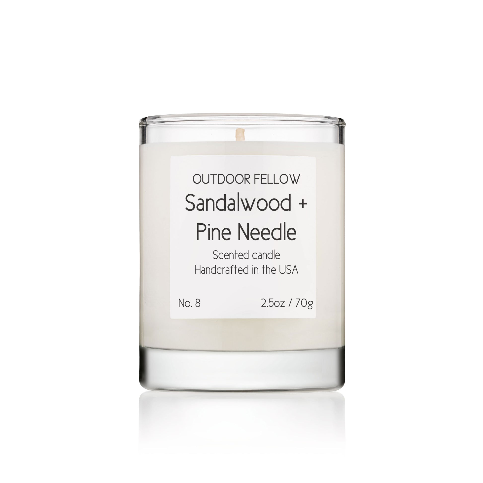 Sandalwood+Pine Needle 2.5oz Scented Candle