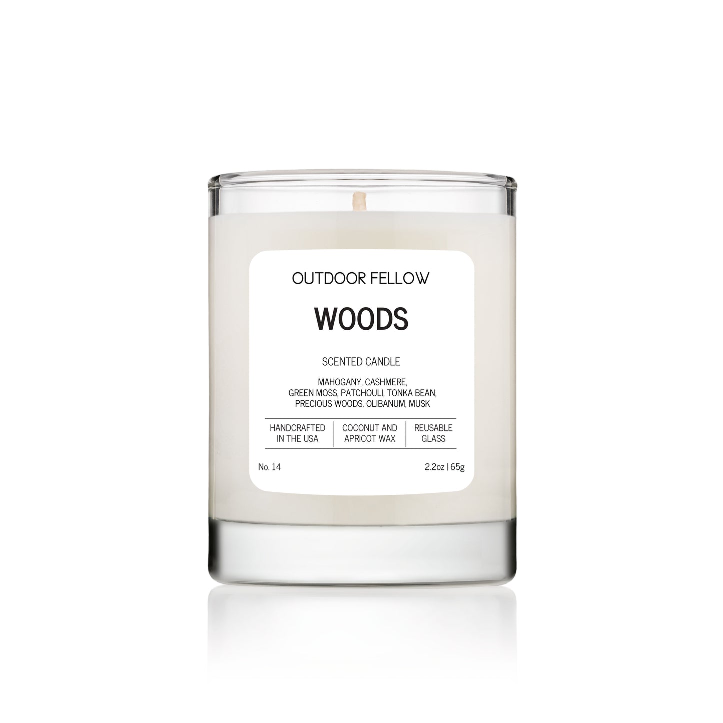 Woods 2.2oz scented candle