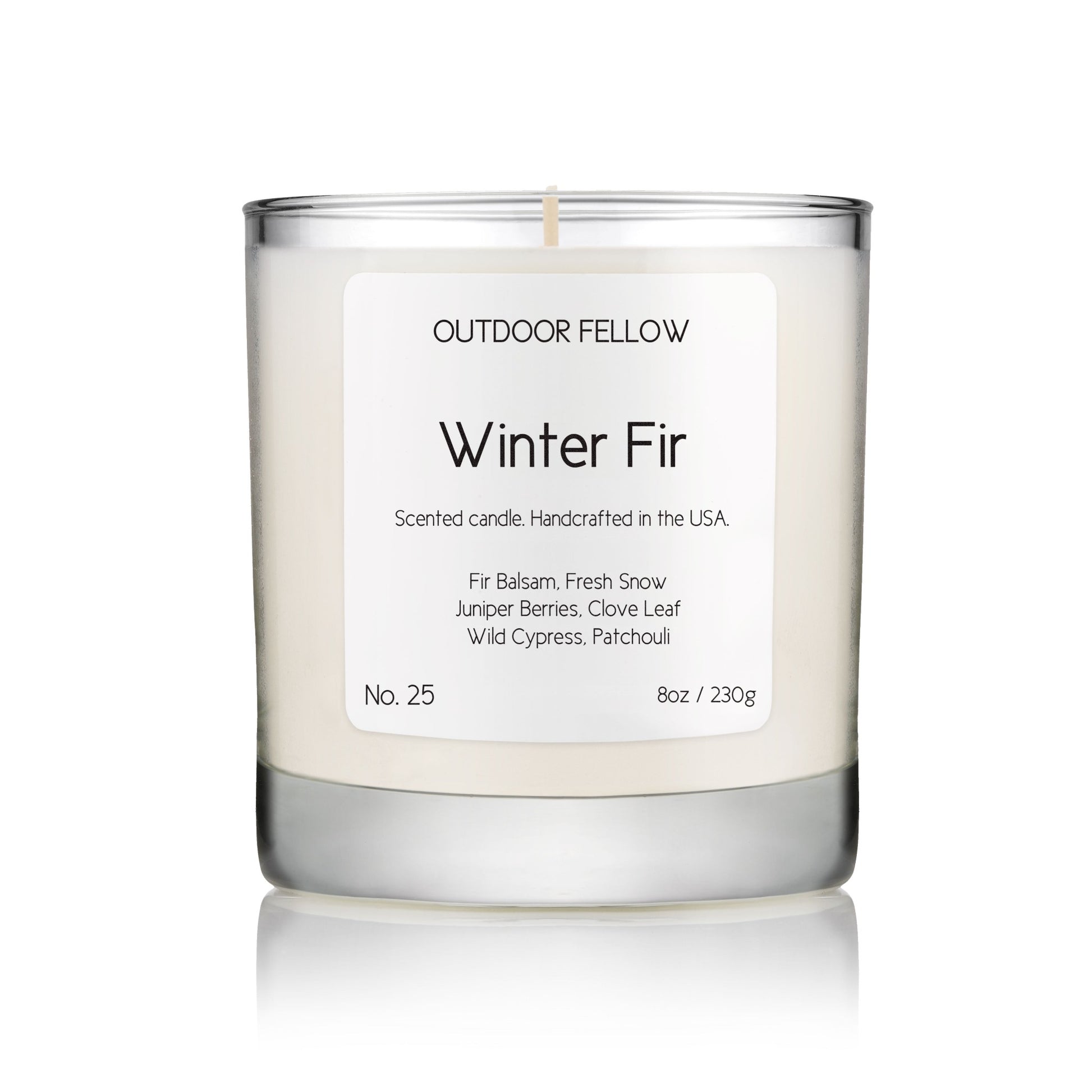 Fresh Balsam, Winter Candle, Christmas Candle, Soy Candle, Gift